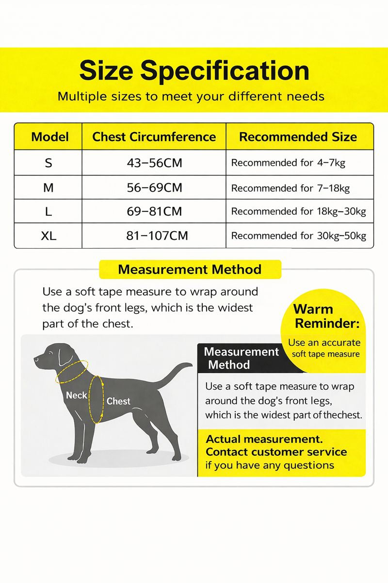 No-Pull Adjustable Dog Harness