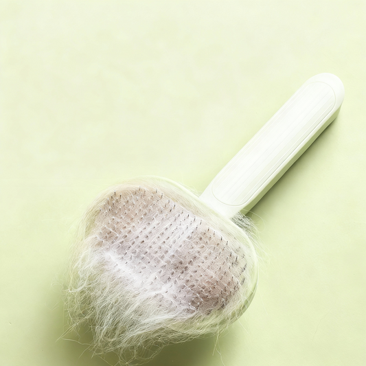 Self-Cleaning Pet Grooming Brush